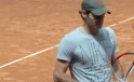 Roger beim Training